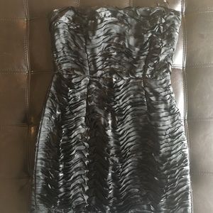 Topshop black mini dress